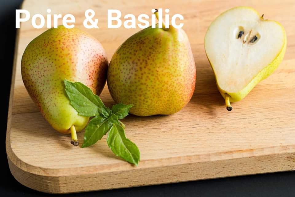 Poire & Basilic